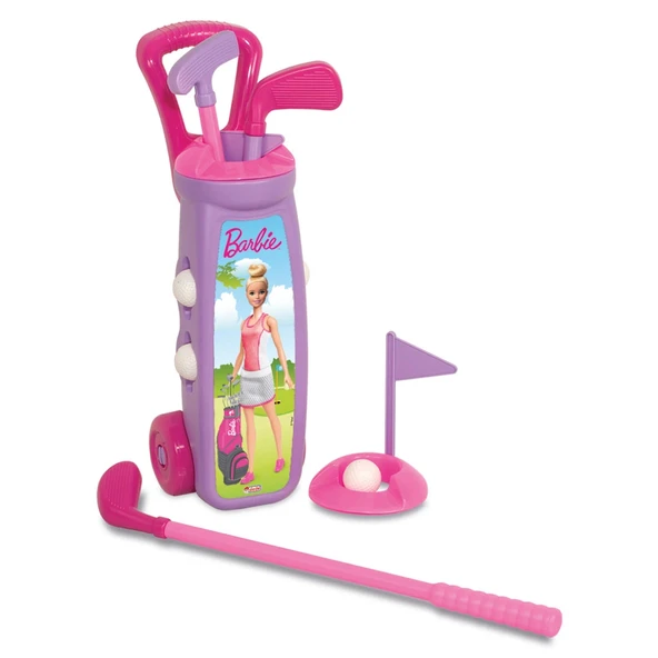 Barbie Golf Arabası - Golf Seti - Bahçe Oyuncakları - Golf Oyuncakları ürün görseli 1