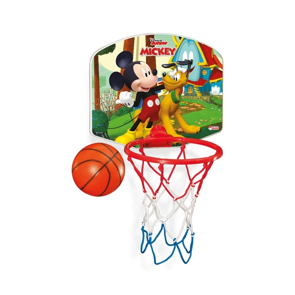Mickey Mouse Küçük Boy Pota Basketbol Seti - Spor Oyuncakları - Basket Seti ürün görseli 1