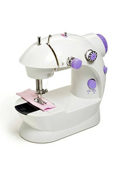 POWERMECH Mini Ev Dikiş Makinesi Pedallı Sewıng Machine Sm202a ürün görseli 1