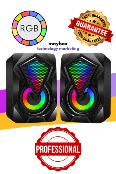10numara A Bass Bilgisayar Hoparlörü Pc Laptop Notebook Telefon Hoparlör 3.5 Mm Jack Usb Speaker ürün görseli 1