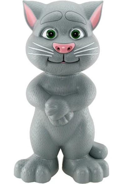 OYUNCAK STORE Ses Kaydeden Konuşan Tom Kedi 20 cm Müzikli ürün görseli 1