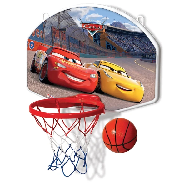 Cars Büyük Boy Pota Basketbol Seti - Spor Oyuncakları - Basket Seti ürün görseli 1