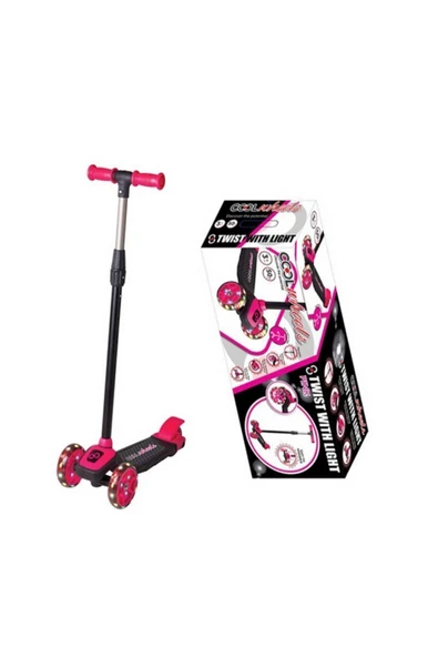 Scooter Işıklı Ayarlanabilir Yükseklik Led Işıklı Cool Wheels Scooter ürün görseli 1