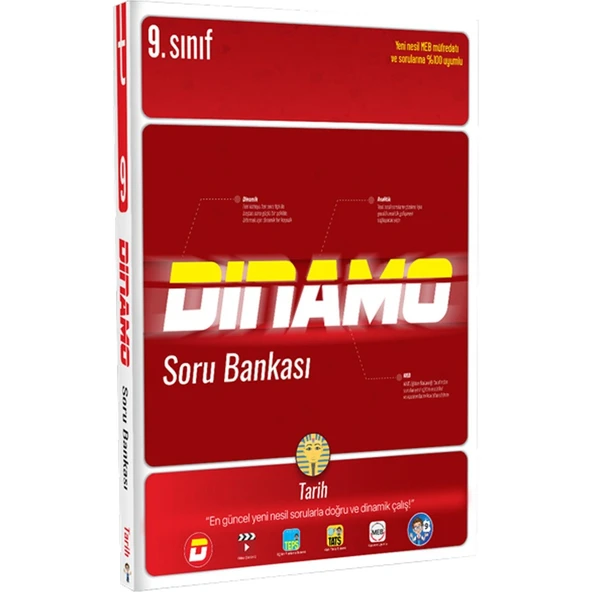 Tonguç Akademi (Sınıf: 9) Dinamo Tarih Soru Bankası ürün görseli 1