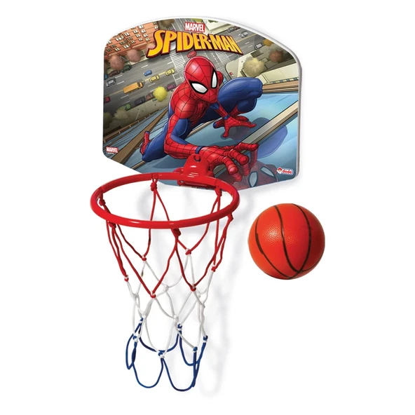 Spiderman Küçük Boy Pota Basketbol Seti - Spor Oyuncakları - Basket Seti ürün görseli 1