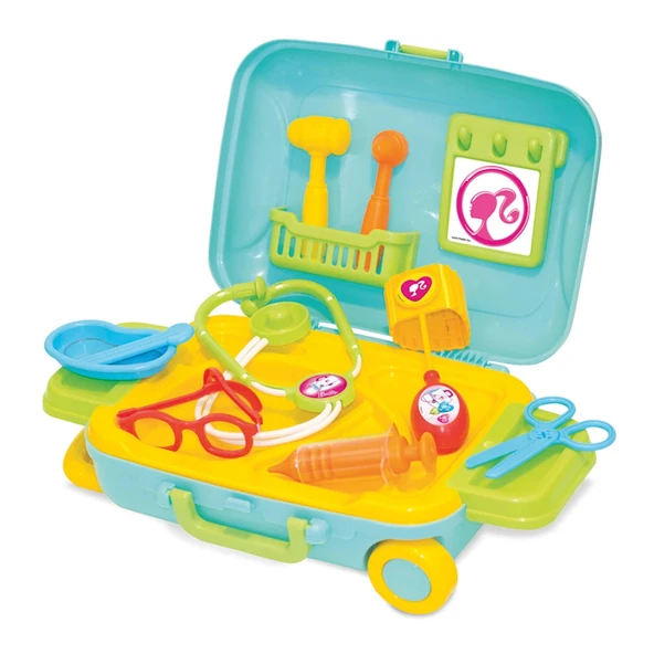 Barbie Doktor Set Bavulum - Doktor Setleri - Doktor Oyuncak Seti - Resim 5