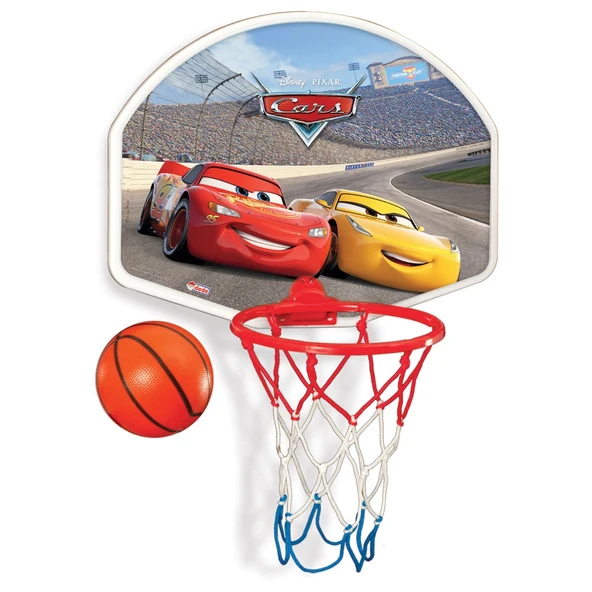 Cars Orta Boy Pota Basketbol Seti - Spor Oyuncakları - Basket Seti ürün görseli 1