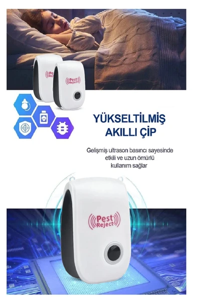 Pest Reject Elektronik Fare ve Haşere Kovucu - Resim 4