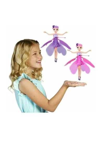 Smiley Toys Hareket Sensörlü Uçan Sihirli Peri Elsa Uçan Peri Oyuncağı Nanopro ürün görseli 1