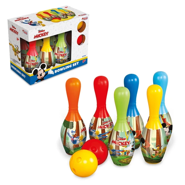 Mickey Mouse Bowling Seti - Spor Oyuncakları - Bovling Seti - Bovling Oyuncak ürün görseli 1