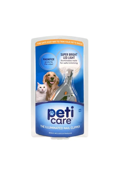 Bobo Peti Care Tırnak Makası Işıklı Büyüteçli ürün görseli 1