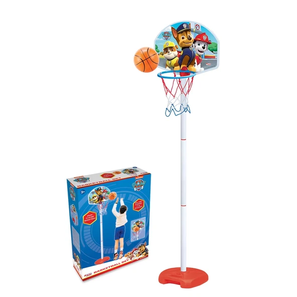Paw Patrol Büyük Ayaklı Basketbol Seti - Spor Oyuncakları - Basketbol Oyuncakları - Basket Seti ürün görseli 1