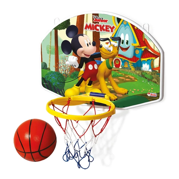 Mickey Mouse Büyük Boy Pota Basketbol Seti - Spor Oyuncakları - Basket Seti ürün görseli 1