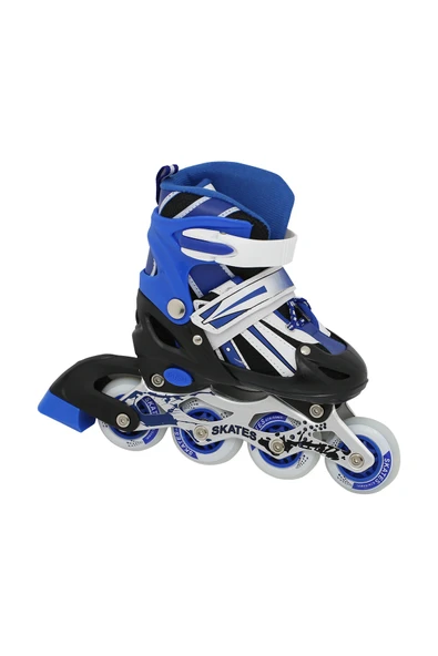 Bircan Mavi KOPYA - Ayarlanabilir Paten 3 Renk 2+1 Foksiyonlu Freeride / Street Patenler Çocuk Pateni Pate ürün görseli 1