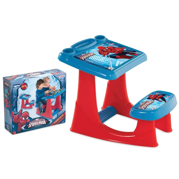 Spiderman Çalışma Masası - Çalışma Masaları - Eğitici Masa - Aktivite Masası ürün görseli 1
