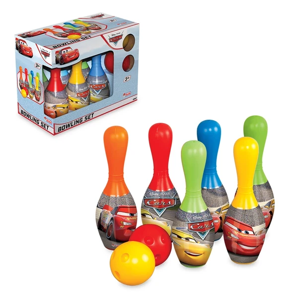 Cars Bowling Seti - Spor Oyuncakları - Bovling Seti - Bovling Oyuncak - Bowling Yarışı ürün görseli 1