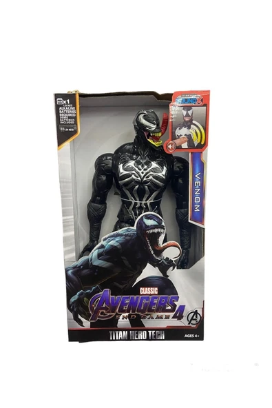 TOYSA TOYS Avengers Venom The Amazing Spiderman Action Figür Oyuncak 28.5 Cm Hg4563634 ürün görseli 1