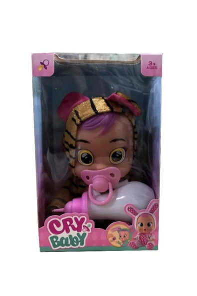 A2 KİDS Cry Bebek Emzikli Biberonlu Ağlayan Et Bebek ürün görseli 1