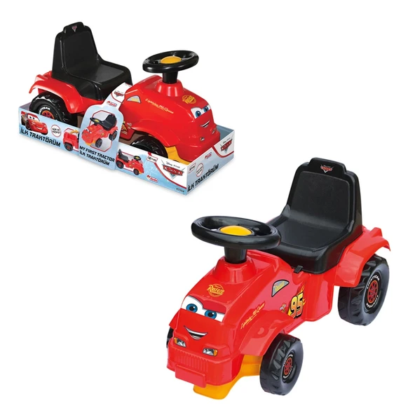 Cars İlk Traktörüm - Binmeli Araba - Çocuk Arabası - İlk Adım Arabası ürün görseli 1