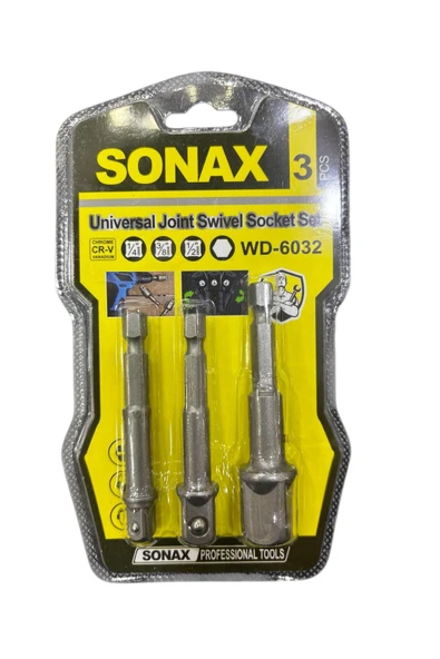 FIRAT HIRDAVAT Hex Lokma Adaptör Seti 3lü ürün görseli 1