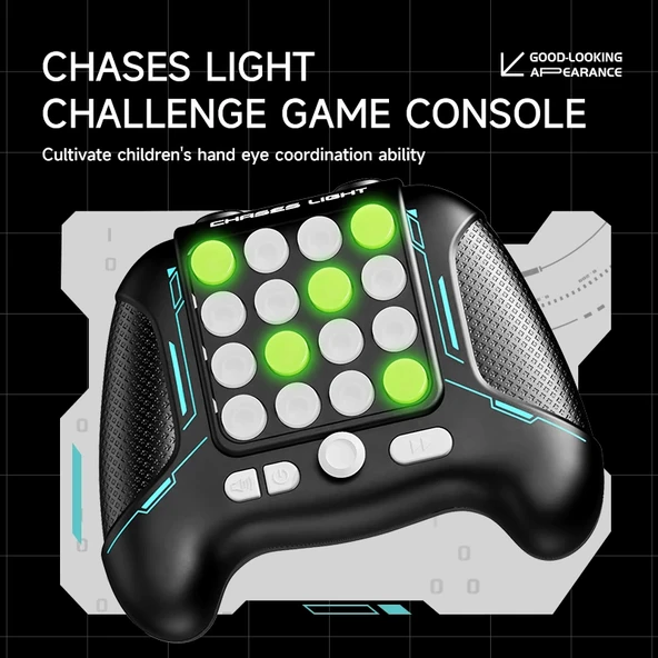 Orijinal Chases Light Oyun Konsolu - Kovalayan Işık Oyunu - Popit Light Up - Hızlı Işık Yakalama Oyunu - Fidget Anti Str ürün görseli 1