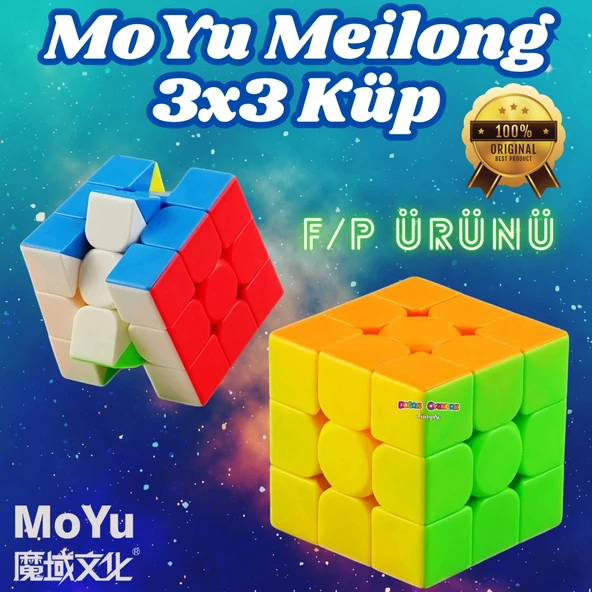 Orijinal MoYu Meilong 3x3 Küp - Moyu Speed Cube - Moyu 3x3 Zeka Küpü - Zeka Küpü - Rubik Küp ürün görseli 1