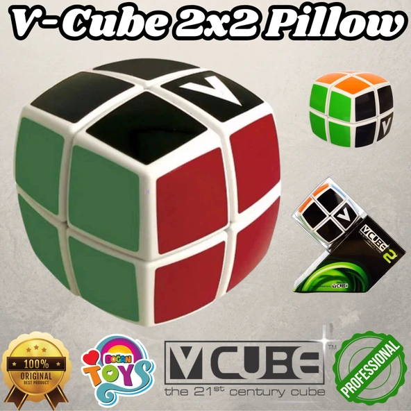 Orijinal V-Cube 2x2 Pillow Küp - V-Cube Küp - Zeka Küpü - 2x2 Pillow Küp - Akıl Küpü - Akıllı Küp -VCube ürün görseli 1