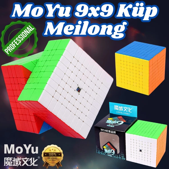 Orijinal MoYu Meilong 9x9 Küp - Moyu Speed Cube - Moyu 9x9 Zeka Küpü - Zeka Küpü - Rubik Küp ürün görseli 1