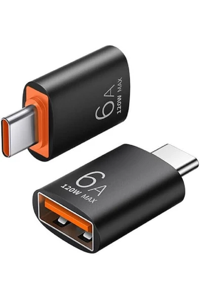 USB Type-C 6A 120W Gen 3.1 OTG Dönüşrüeücü Adaptör - Resim 8