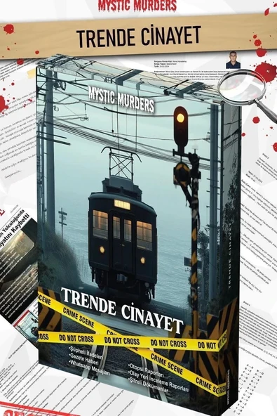 Trende Cinayet Dedektif Oyunu - Dava Çözme Oyunu - Suç Çözme Oyunu - Cinayet Oyunu Cinayet Çözme ürün görseli 1