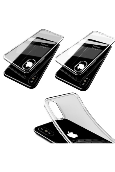 Mcdodo Crystal Jacket Iphone X/xs Silikon Kılıf-şeffaf - Resim 8