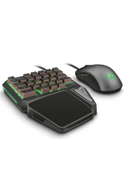 GXT 888 ASSA Tek Elli Numerik RGB Klavye - Resim 4