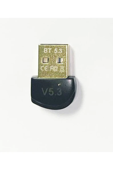 Bluetooth USB Adaptör Versiyon 5.3 Stick Dongle (EDR & BLE) Windows 11/10/8.1/7 Uyumlu ürün görseli 1
