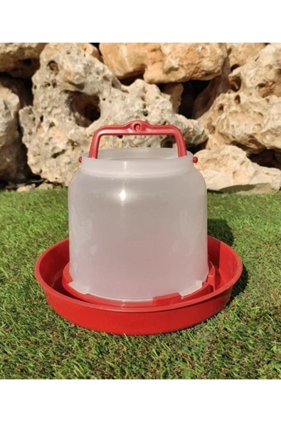 Suluk 3 Lt 3 Adet Tavuk Suluğu Civciv Suluğu Kanatlı Suluğu Plastik Suluk Çeşitleri ürün görseli 1