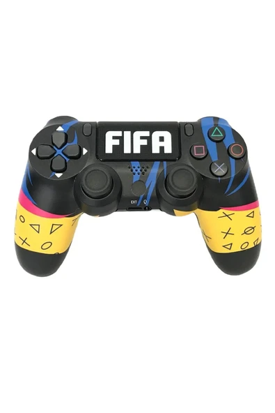 PS4-PC-Android BOX-Android-IOS Telefon Tablet Uyumlu Titreşimli Bluetooth Oyun Kolu-Fifa Geo ürün görseli 1