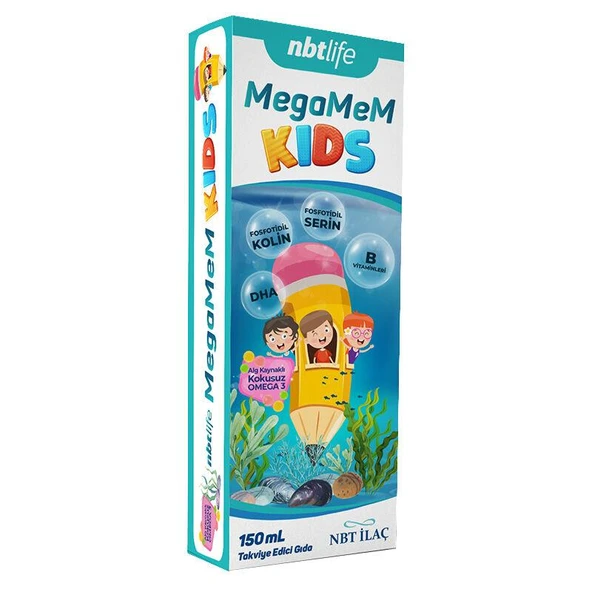 NBTLife MegaMeM Kids Şurup 150 ml ürün görseli 1