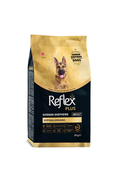 REFLEX PLUS GERMAN SHEPHERD YETİŞKİN KÖPEK MAMASI 8 KG ürün görseli 1