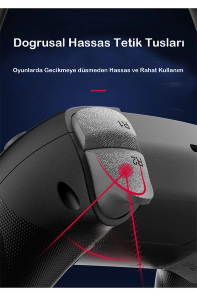 P06 Elite Ps4-Ps3-Pc-Steam-Nintendo Swıtch-ıos-Android Programlanabilir Oyun Kolu - Resim 7