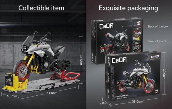 PTTAVM: CADA Suzuki Katana 2022 Motosiklet Lego - Lego Setleri