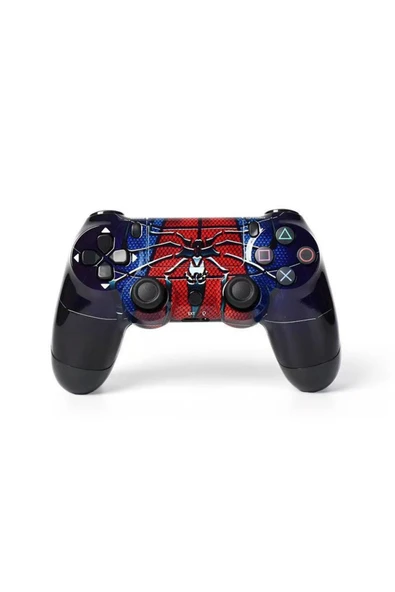 PS4-PC-Android BOX-Android-IOS Telefon Tablet Uyumlu Spıder-Man Tema Titreşimli Bluetooth Oyun Kolu ürün görseli 1