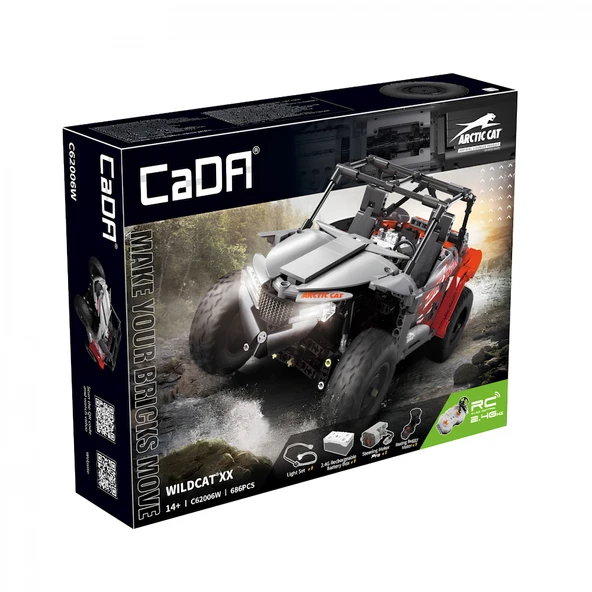 PTTAVM: CADA Arctic Cat Wildcat XX Motorlu Araba Lego - Lego