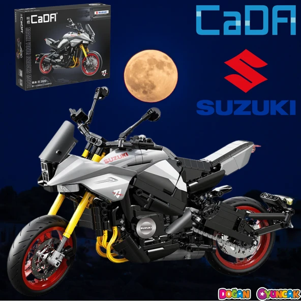 CADA Suzuki Katana 2022 Motosiklet Lego - Lego Setleri - CADA Mini Lego - Motorsiklet CADA Lego ürün görseli 1