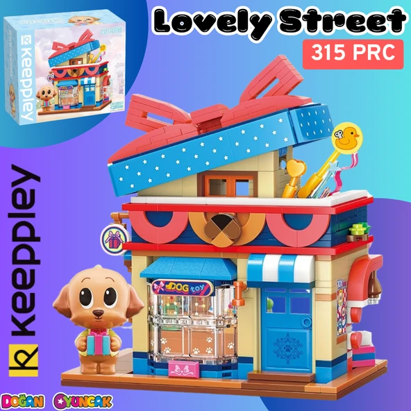 Mikro Blok Oyuncak Dükkanı 374 Parça - Lego Setleri - Keeppley Mini Lego - Keeppley Lego - Mikro Bloklar ürün görseli 1