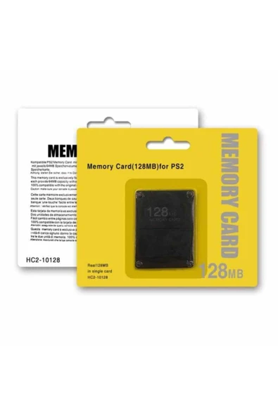 Ps2 Card 128mb Ps2 Uyumlu Hafıza Kartı Playstation 2 Card ürün görseli 1