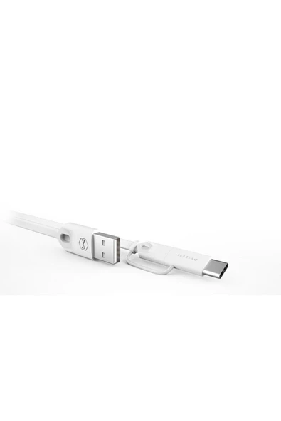 M-data 2in1 Type-c Micro Usb Şarj Data Kablosu - Resim 9