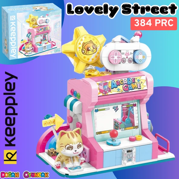 Mikro Blok Kedi Oyun Evi Dükkanı 384 Parça - Lego Setleri - Keeppley Mini Lego - Keeppley Lego - Mikro Bloklar ürün görseli 1