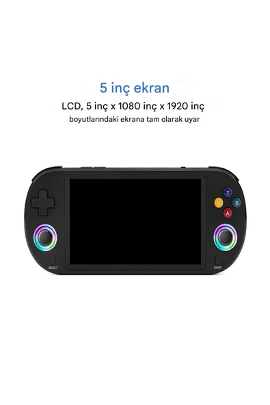 M22P 5 inç Taşınabilir RGB Retro Joystick Gamepad ürün görseli 1