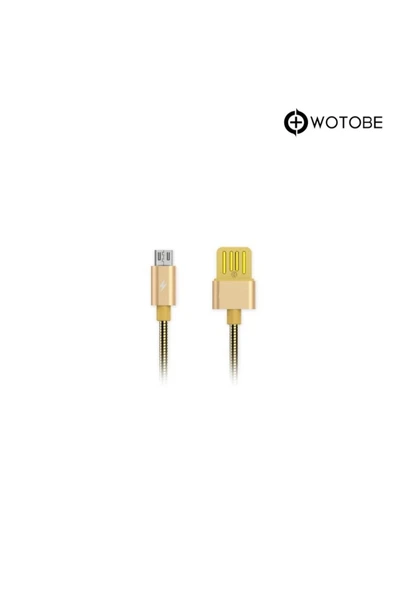 Micro Usb Çelik Spiralli Şarj Data Kablosu - Resim 7