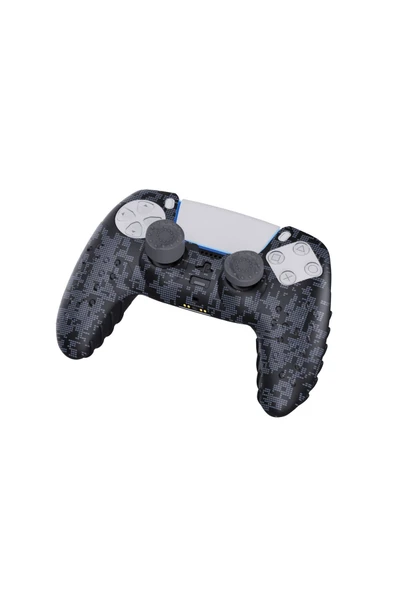 PS5 Dijital Kamuflaj Silikon Koruyucu kılıf ve Analog Koruyucu ürün görseli 1