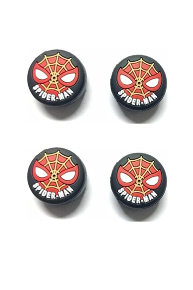 Spiderman Mask Ps3-ps4-ps5-xbox One-x-s-series X Series S Analog Koruyucu Silikon Pad ürün görseli 1